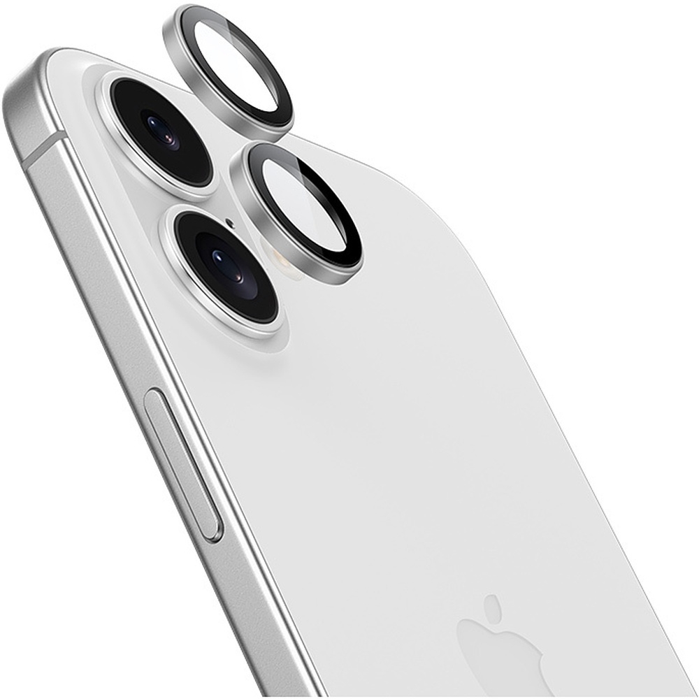 Szkło na aparat Benks DR Sapphire Lens Protector do iPhone 17, srebrne
