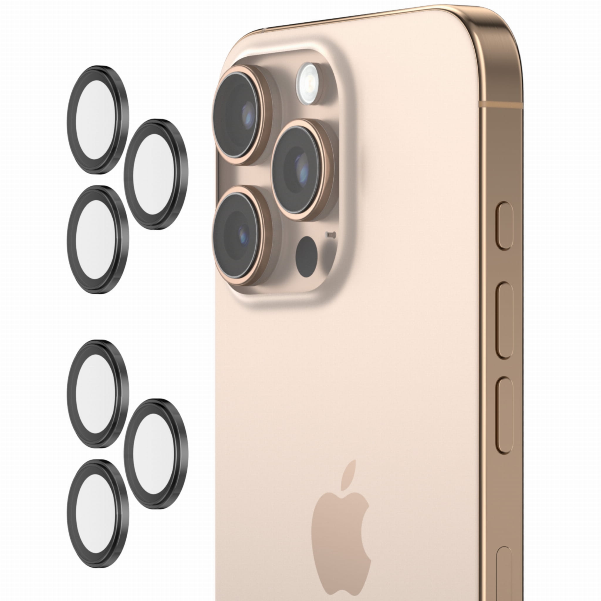 Szkło na aparat Belkin SF TG Camera Lens 2-Pack do iPhone 17 Pro / 16 Pro / 16 Pro Max, z aplikatorem, czarne