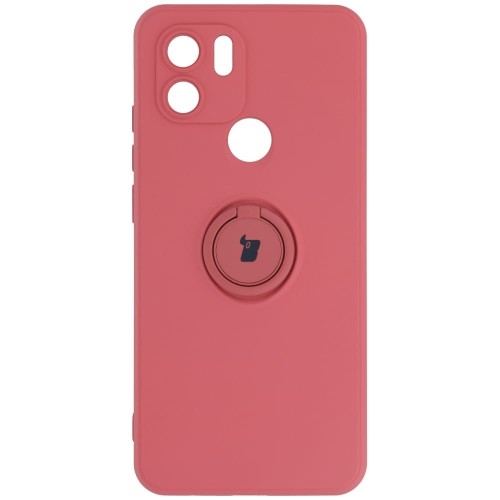 Image of Etui Bizon Case Silicone Ring do Redmi A1, brudny róż