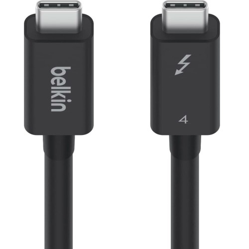 Image of Kabel Belkin Connect USB-C do USB-C, USB4 / Thunderbolt 4, 100W 2m, czarny