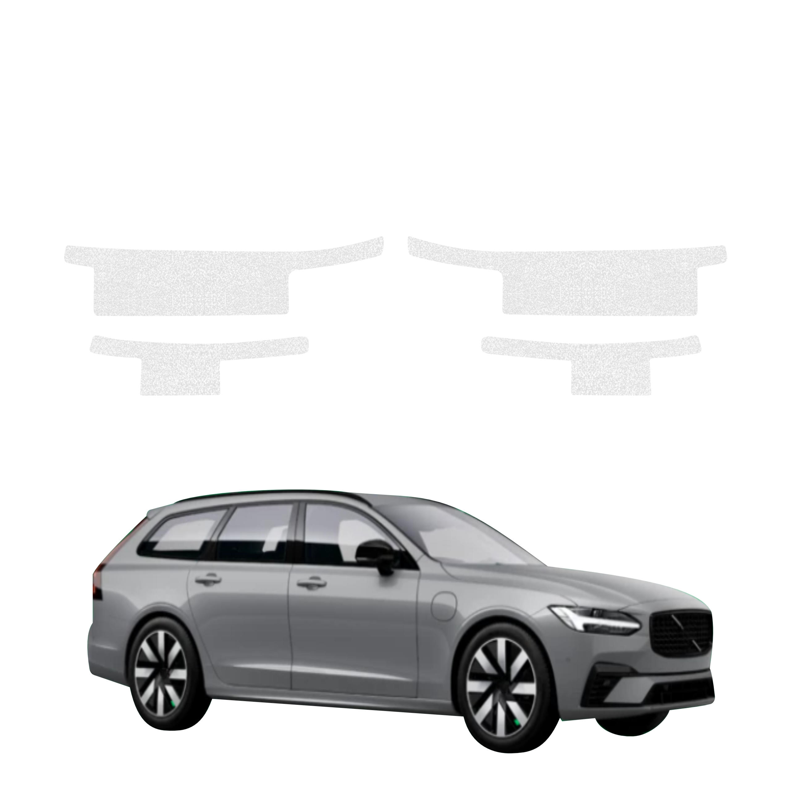 4w1 Bezbarwna powłoka techniczna Grizz Protector na progi Volvo V90 (2021-2026)