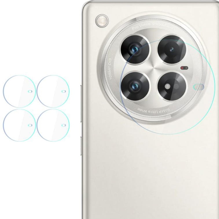 Osłona na aparat 3mk Lens Protection do Infinix Zero 40 5G, 4 zestawy