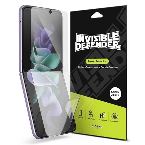 Image of Folia Ringke Invisible Defender Screen Protector Galaxy Z Flip 3, 2 sztuki