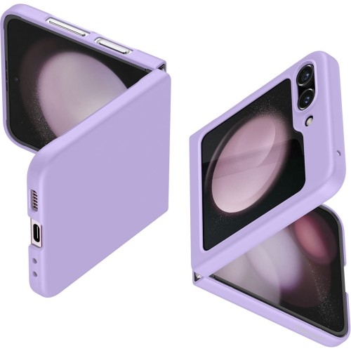 Image of Etui Spigen Air Skin do Galaxy Z Flip5, fioletowe