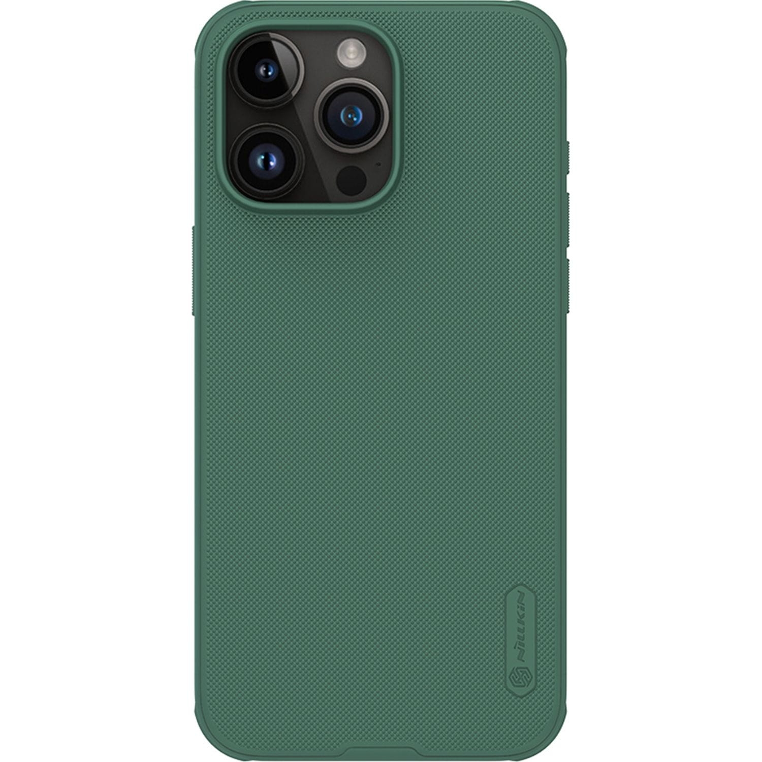 Image of Etui Nillkin Super Frosted Shield Pro do iPhone 15 Pro Max, ciemnozielone