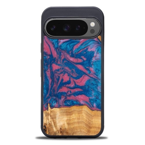 Image of Drewniane etui do Google Pixel 9 / 9 Pro, Bewood Unique Neons Vegas