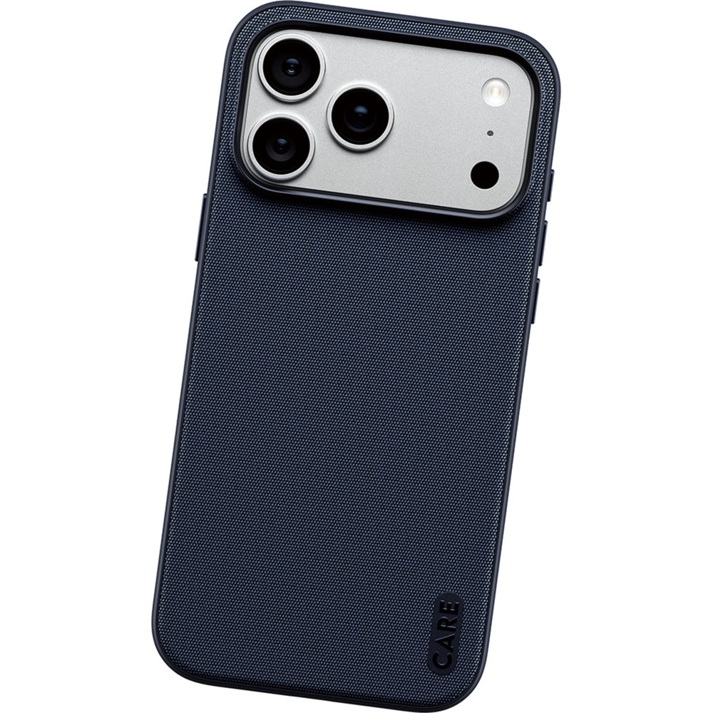 Etui PanzerGlass Fusion Fabric Case do iPhone 18 Pro Max / 17 Pro Max do MagSafe, niebieskie