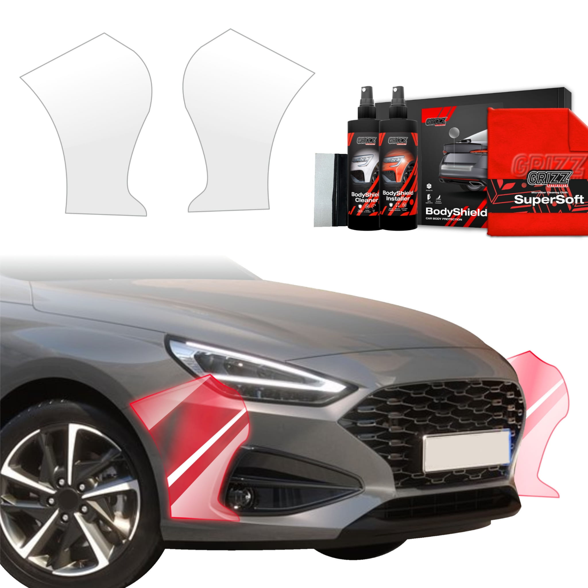 2w1 Folia ochronna Grizz Protector na zderzak do Hyundai i30 Wagon (2020-2026)