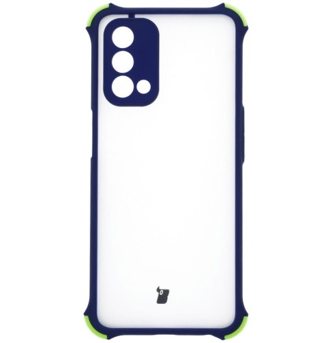 Image of Etui Bizon Case AntiShock Hybrid do Oppo A93 5G / OnePlus Nord N200 5G, granatowe