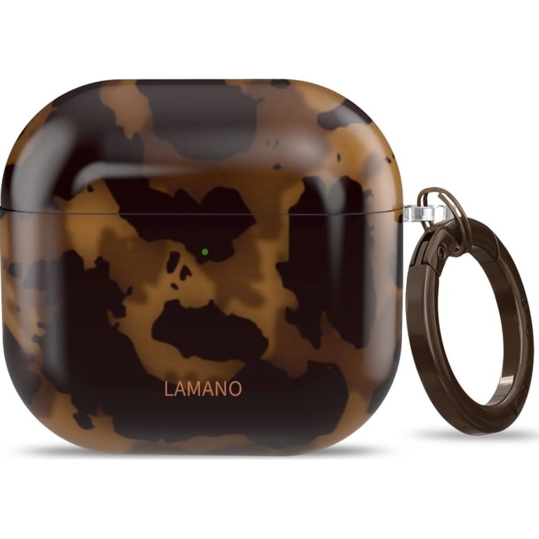 Etui Tech-Protect Lamano do Apple AirPods 4, brązowa panterka
