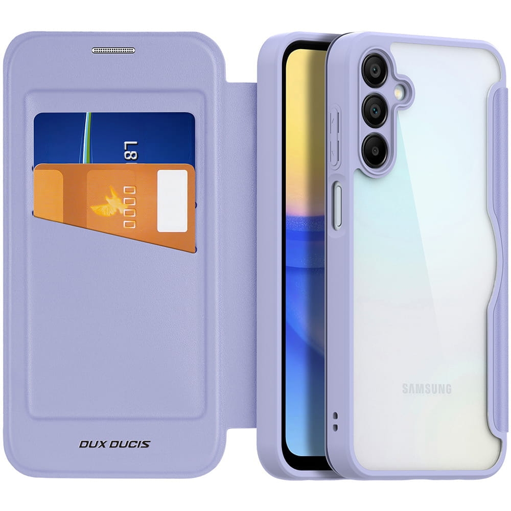 Image of OUTLET: Etui Dux Ducis Skin X Pro do Galaxy A15 4G/5G, fioletowe