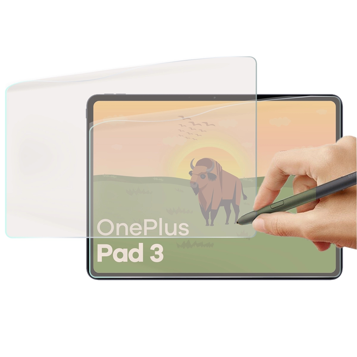 Folia matowa Bizon Tab Film Sun Duo do OnePlus Pad 3, 2 sztuki