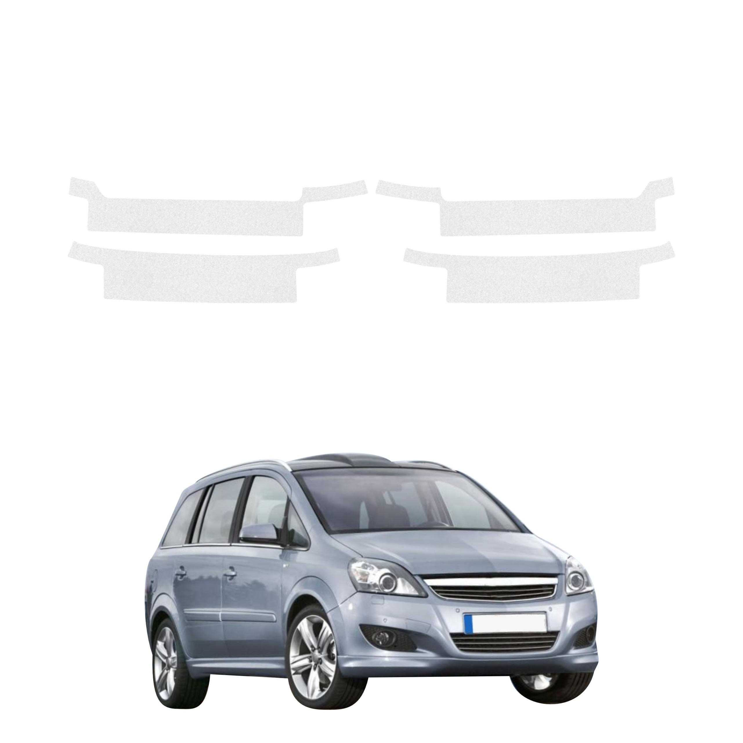 4w1 Bezbarwna powłoka techniczna Grizz Protector na progi Opel Zafira B Kombi 5D (2010-2014)