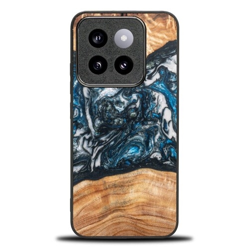 Image of Drewniane etui do Xiaomi 14T, Bewood Unique Planets Ziemia