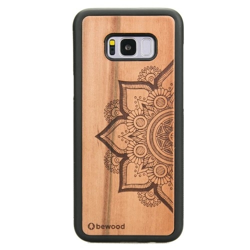 Image of Drewniane etui Bewood do Galaxy S8+ MANDALA JABŁOŃ