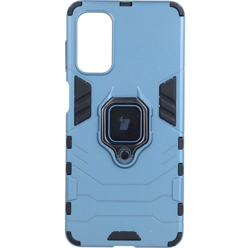 Image of Etui Bizon Case Armor Ring do Galaxy M52, niebieskie