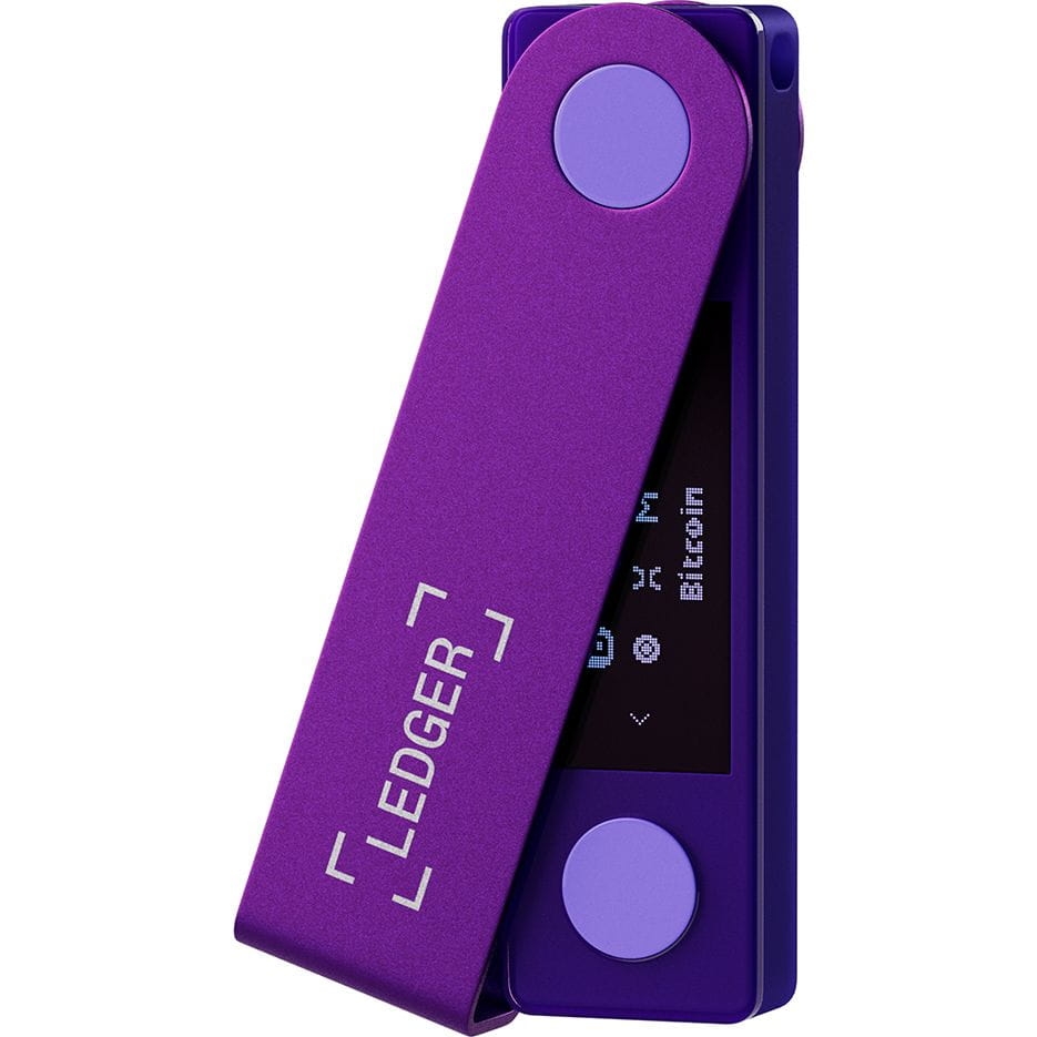 Image of Portfel kryptowalut i NFT Ledger Nano X, fioletowy