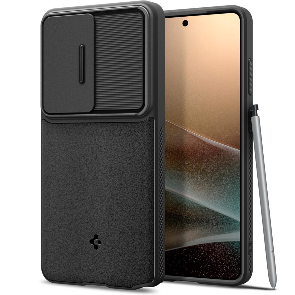 Etui Spigen Optik Armor do Galaxy S26 Ultra, czarne