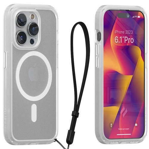 Image of Etui Catalyst Influence Case Mag do iPhone 15 Pro, przezroczyste