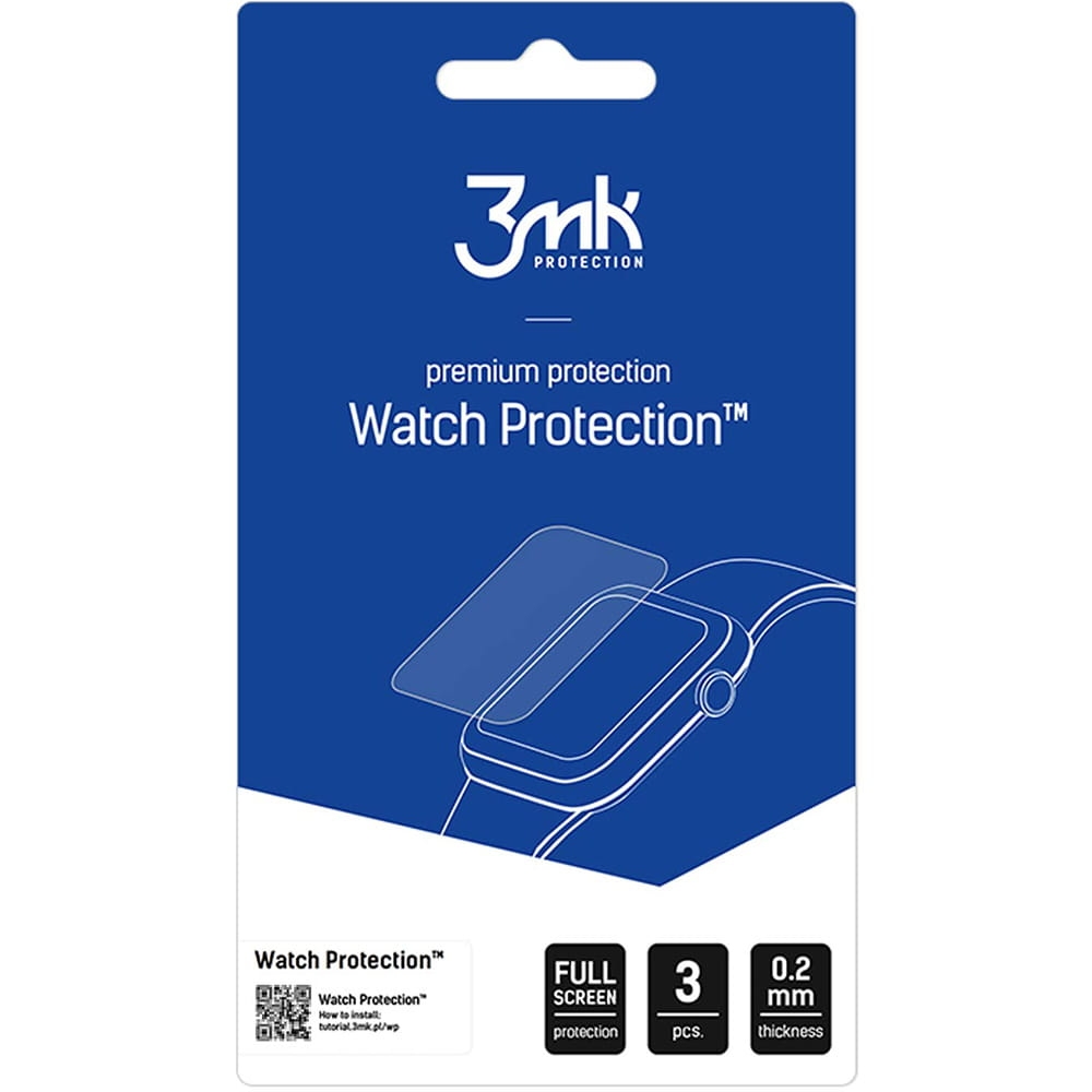 Image of Folia ochronna 3mk Watch Protection ARC do Xiaomi Smart Band 9 Pro, 3 sztuki