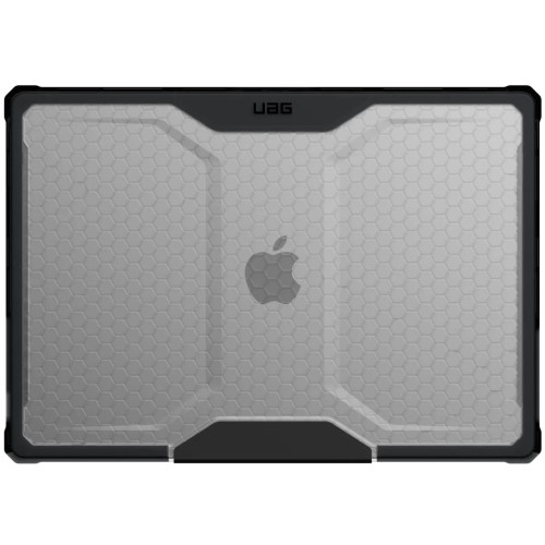 Image of Etui pancerne Urban Armor Gear Plyo do MacBook Pro 14" 2021-2024, przezroczyste z czarną ramką