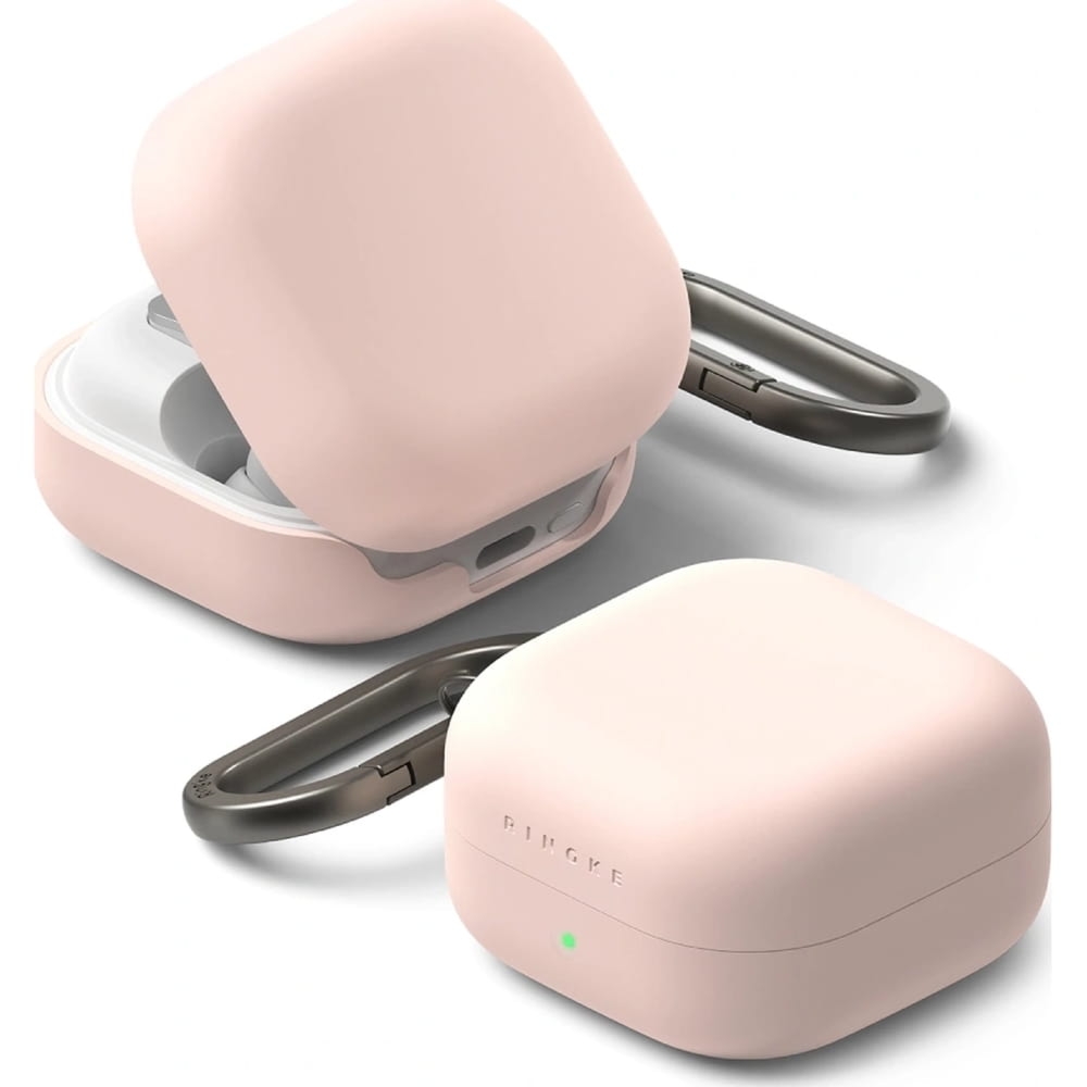 Etui Ringke Silicone do Galaxy Buds 4 / 4 Pro, różowe