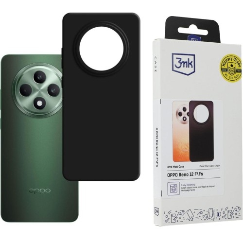 Image of Etui 3mk Matt Case do Oppo Reno12 FS/F, czarne