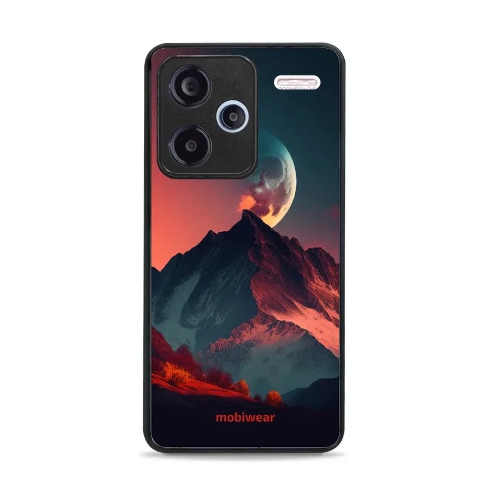 Etui ochronne do Xiaomi Redmi Note 13 Pro Plus 5G, Mobiwear Glossy Case, górski zmierzch