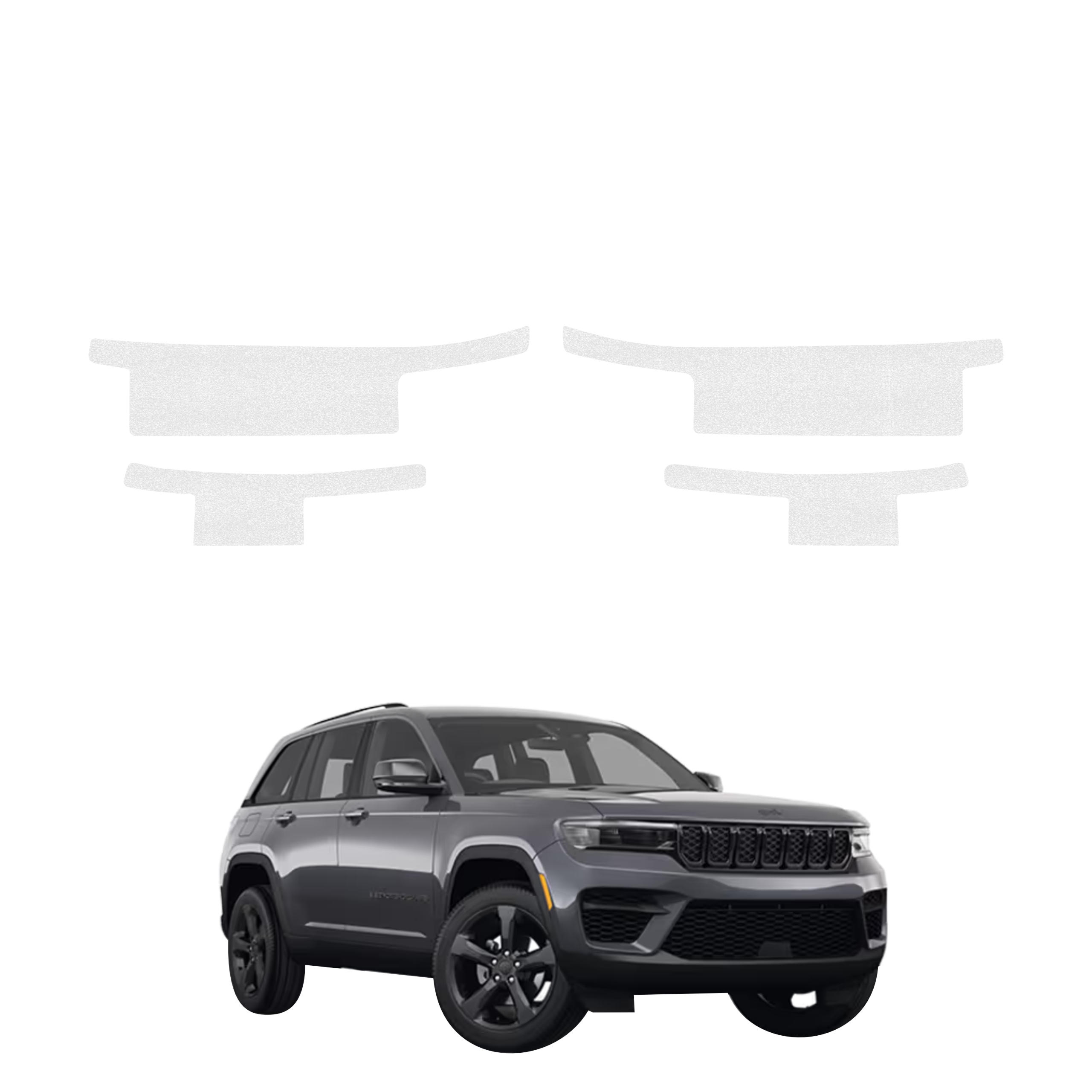 4w1 Biała powłoka techniczna Grizz Protector na progi Jeep Grand Cherokee (2025-2026)
