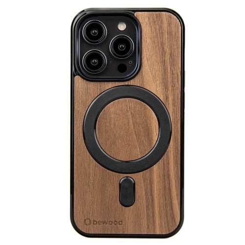 Image of Drewniane etui do iPhone 14 Pro, Bewood Orzech Amerykański MagSafe