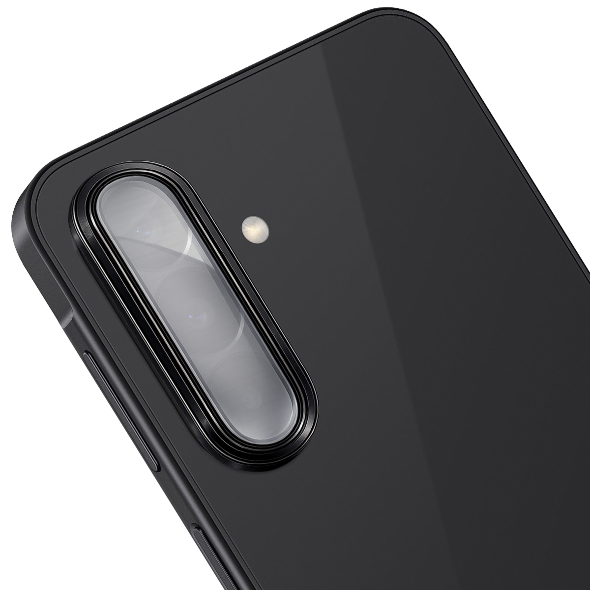 Szkło na aparat Bizon Glass Snap Lens do Galaxy A27 5G, 1 zestaw, czarna ramka