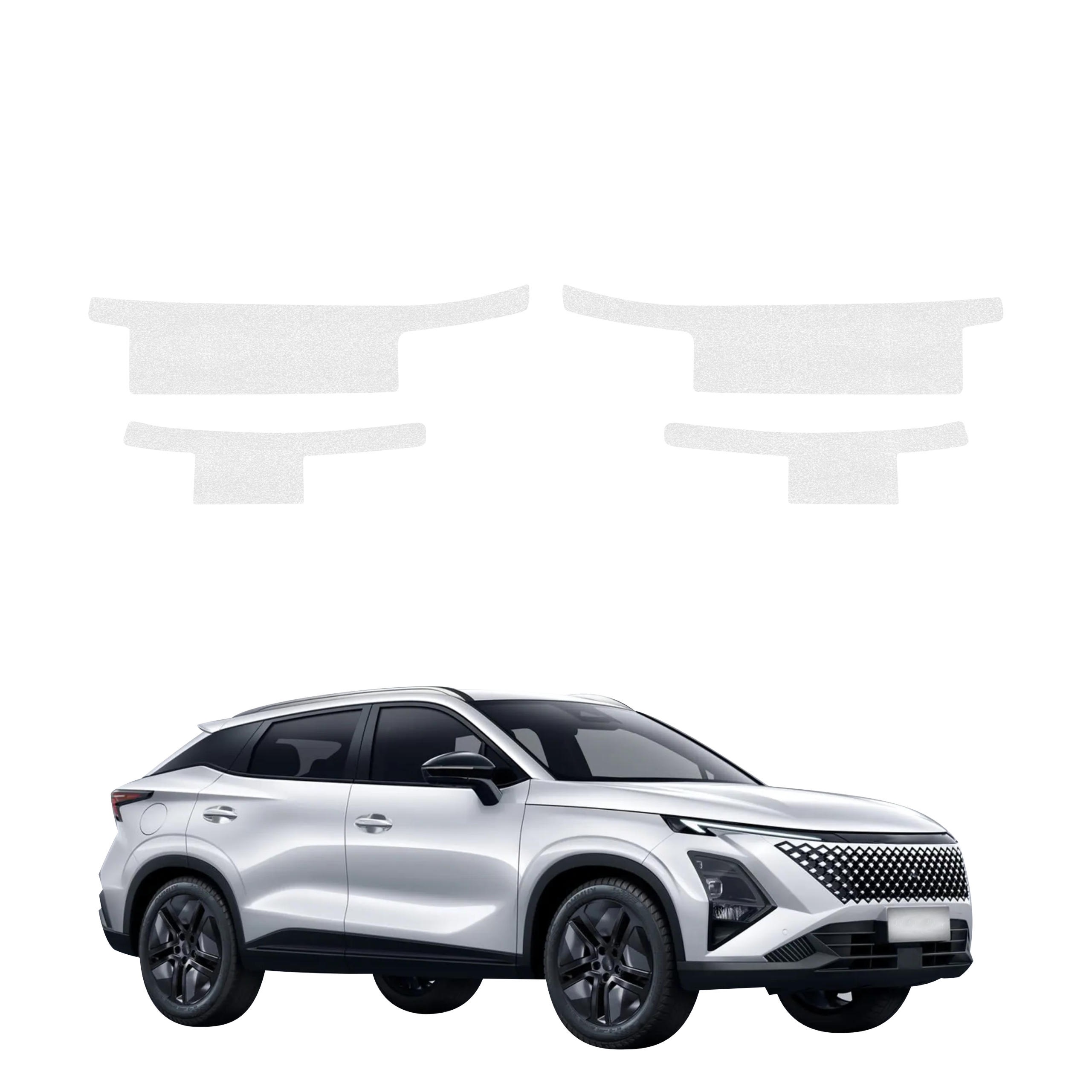 4w1 Bezbarwna powłoka techniczna Grizz Protector na progi OMODA 5 Hybrid (2025-2026)