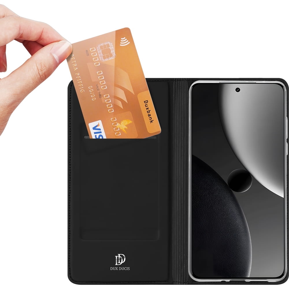 Image of Etui z klapką Dux Ducis Skin Pro do Xiaomi 15 Ultra, czarne