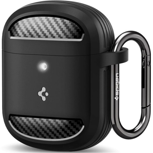 Image of Etui Spigen Rugged Armor do Pixel Buds Pro, czarne