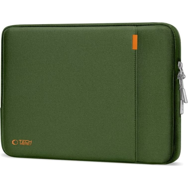 Uniwersalne etui na laptopa 13″-14″ Tech-Protect Defender, ciemnozielone