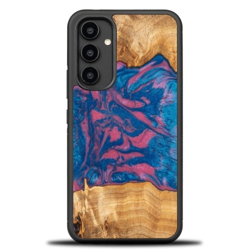 Image of Drewniane etui do Galaxy A54 5G, Bewood Unique Neons Vegas