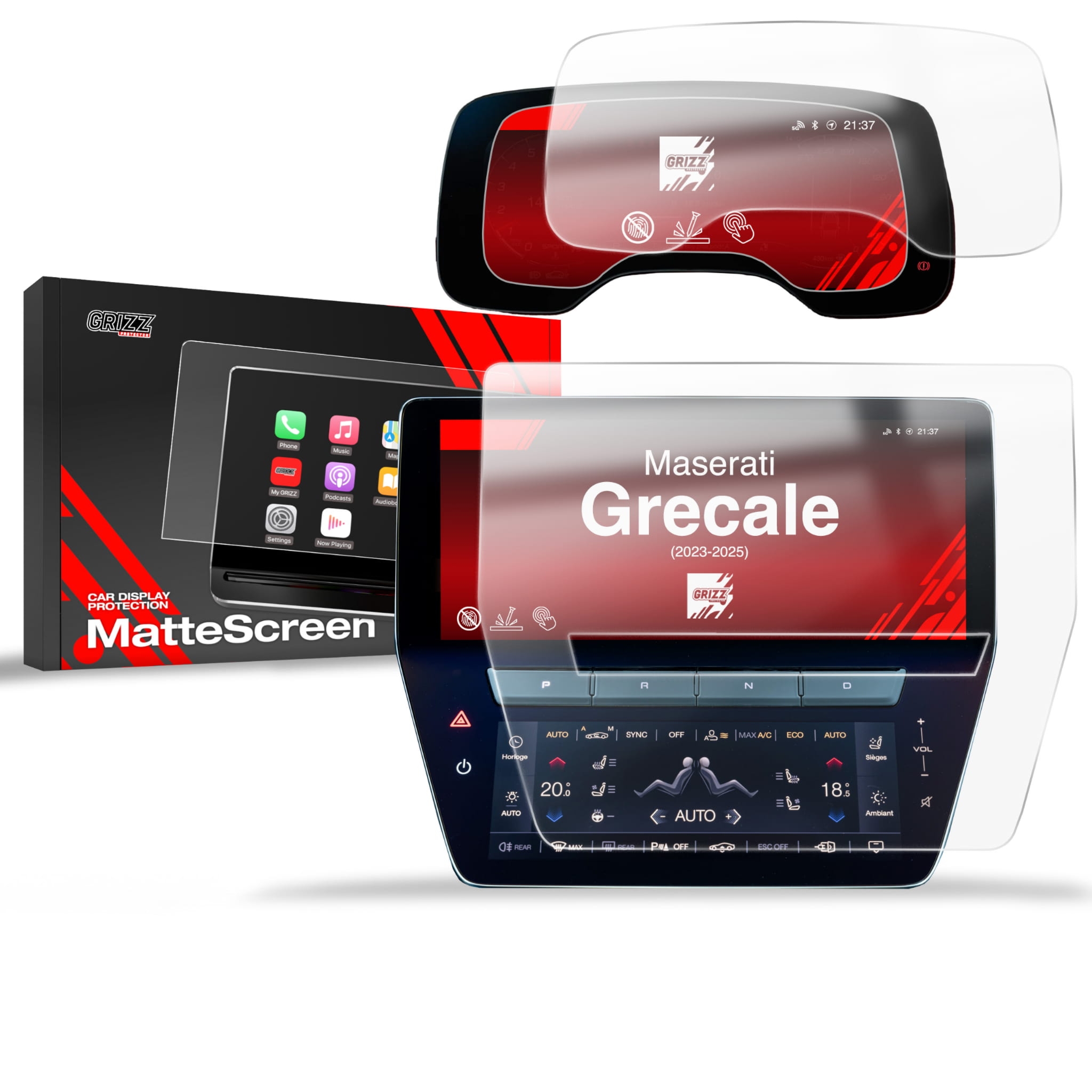Folia matowa 2w1 Grizz Protector do Maserati Grecale (2023-2026)