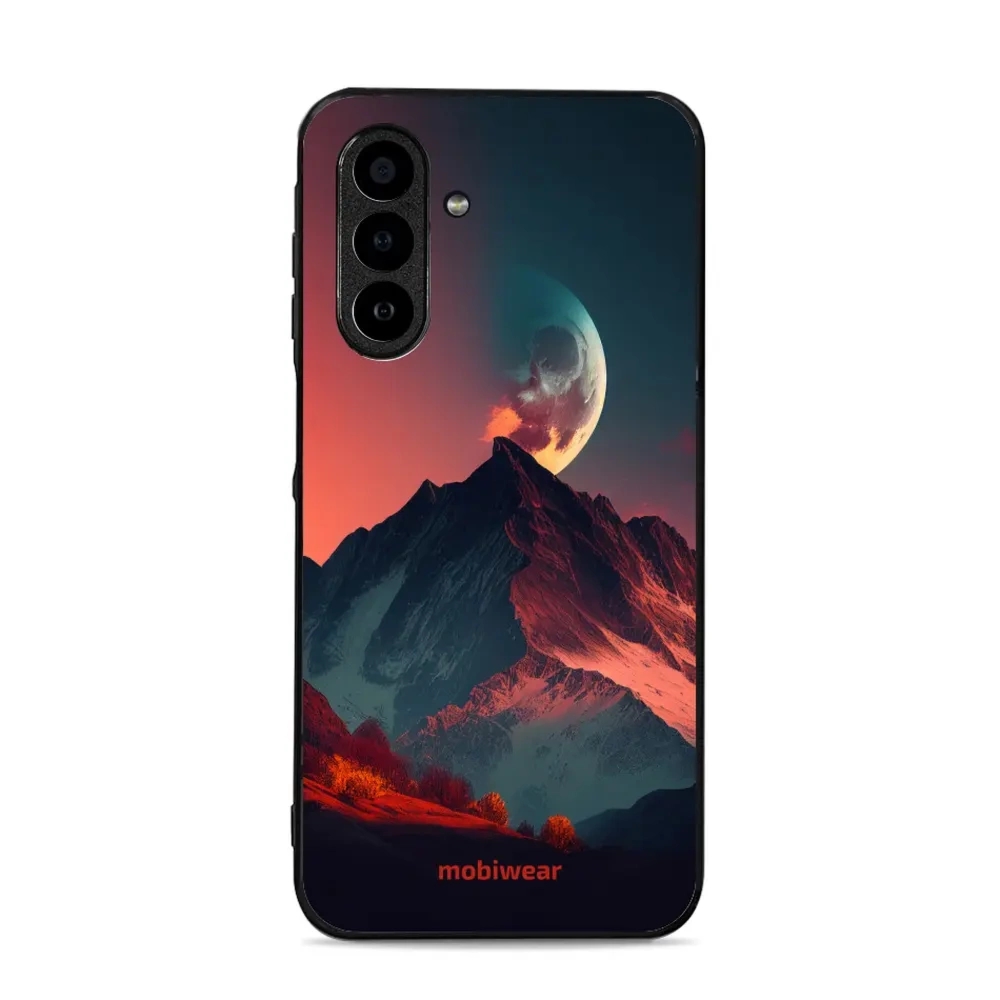 Etui ochronne do Galaxy A17 5G, Mobiwear Glossy Case, górski zmierzch