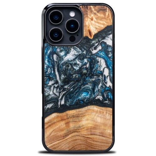 Image of Drewniane etui do iPhone 16 Pro Max, Bewood Unique Planets Ziemia