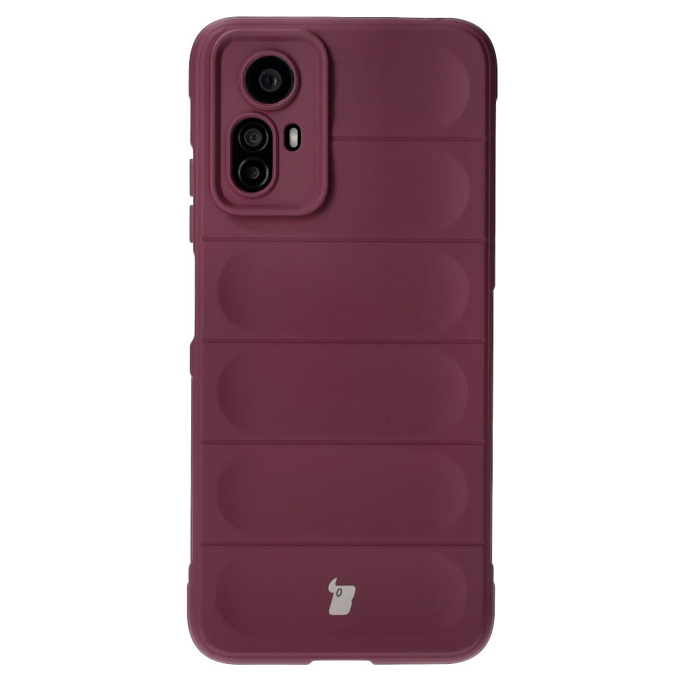 Image of Pancerne etui Bizon Case Tur do Xiaomi Redmi Note 12S, burgundowe