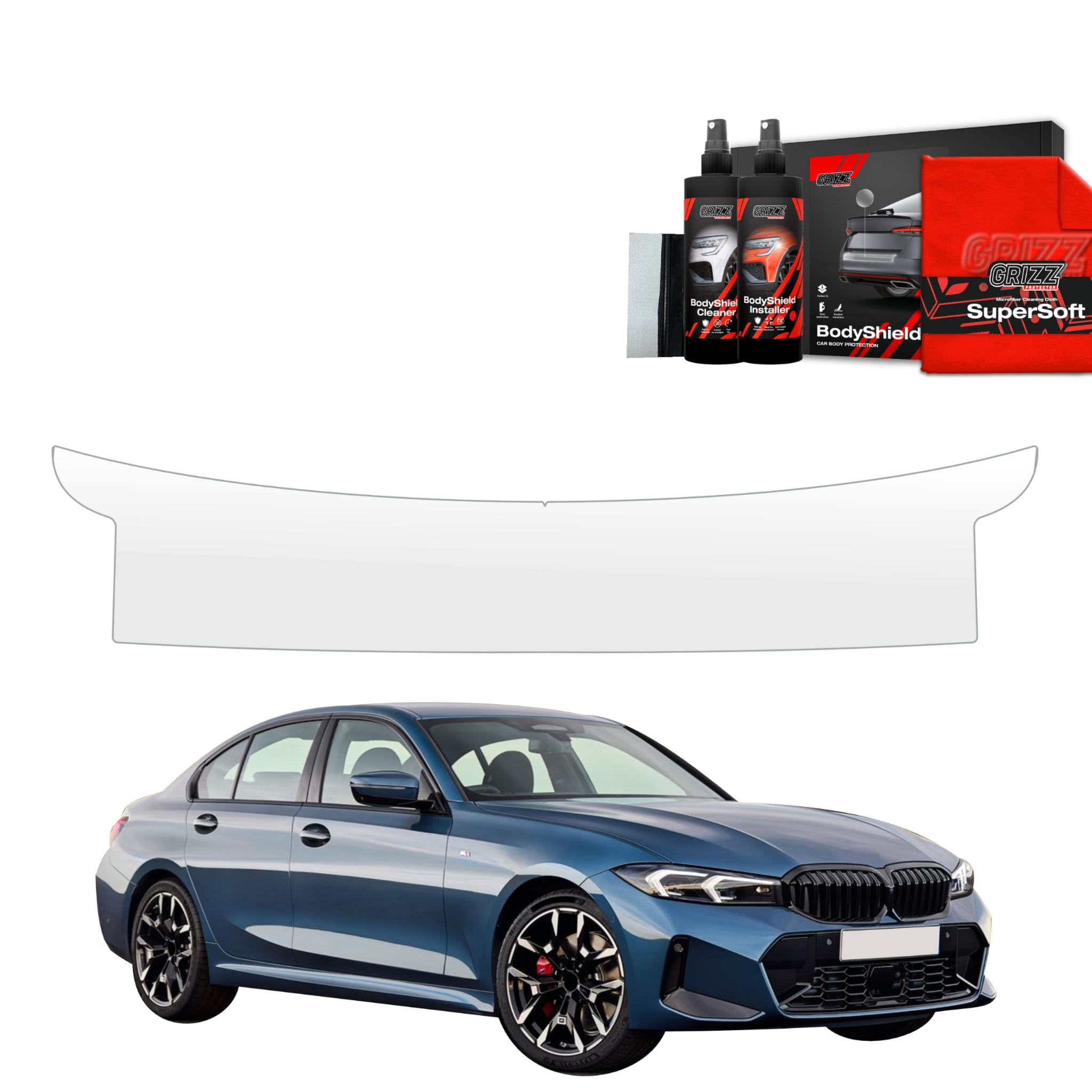 Folia ochronna Grizz Protector na próg bagażnika do BMW 3 Sedan (2025-2026)