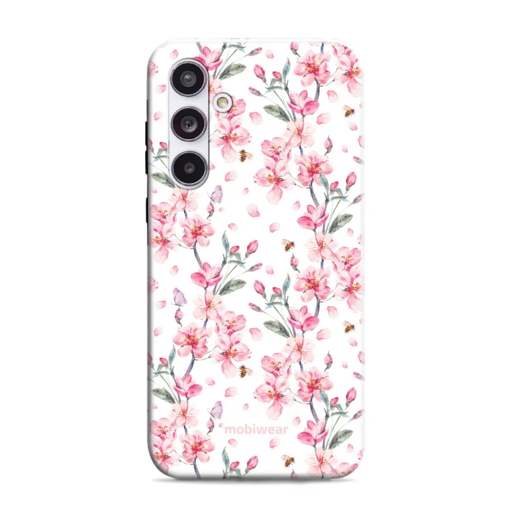 Etui ochronne do Galaxy A55 5G, Mobiwear Elite Pro, japoński bukiet