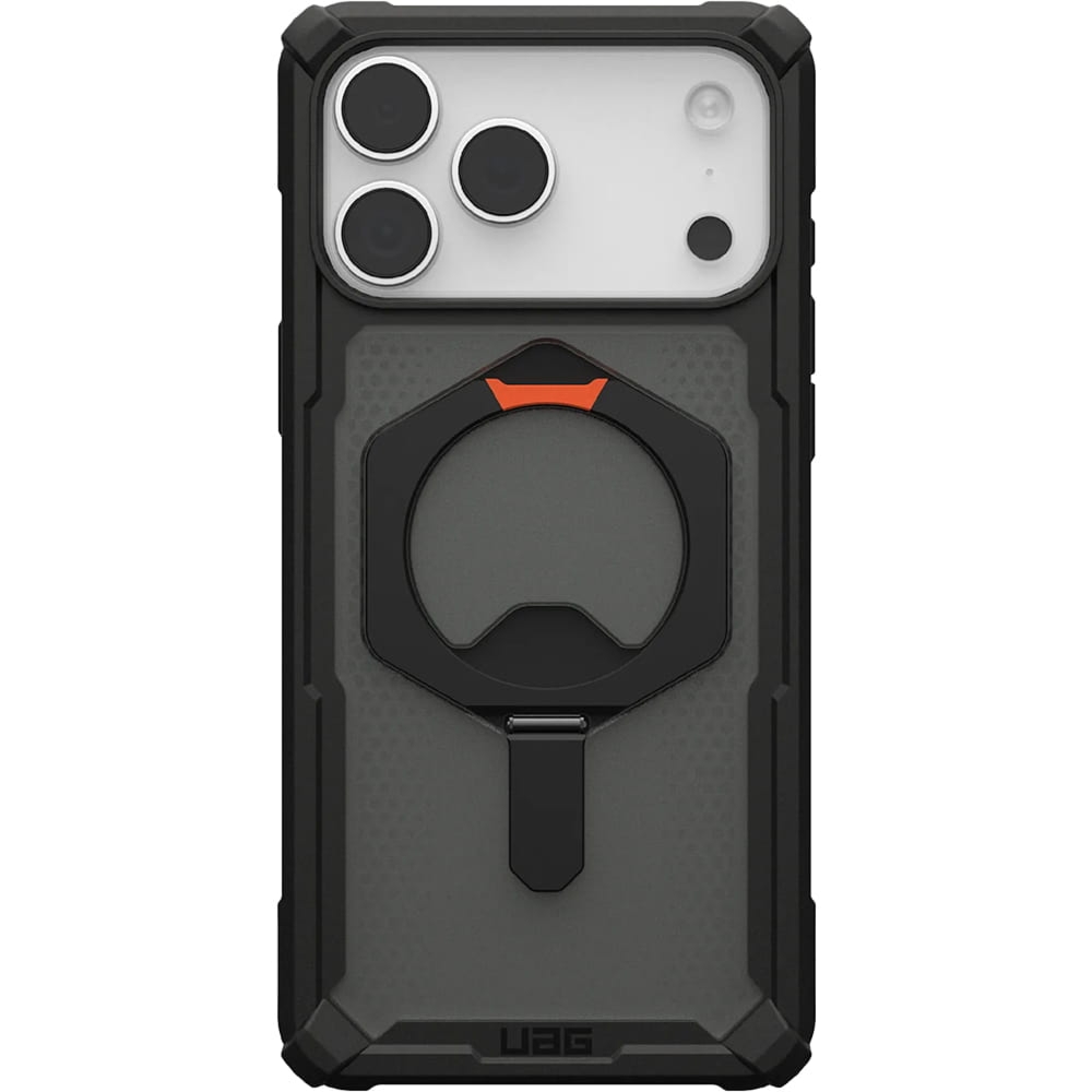 Etui pancerne UAG Plasma XTE Mag do MagSafe do iPhone 18 Pro Max / 17 Pro Max, szare z czarną ramką