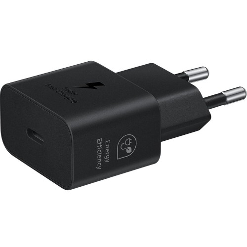 Image of Ładowarka sieciowa Samsung Power Adapter PD, PPS 25W, 1x USB-C, czarna