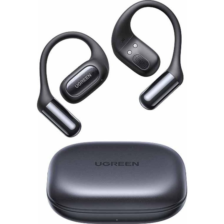Słuchawki douszne bezprzewodowe Ugreen FitBuds IPX5 , czarne