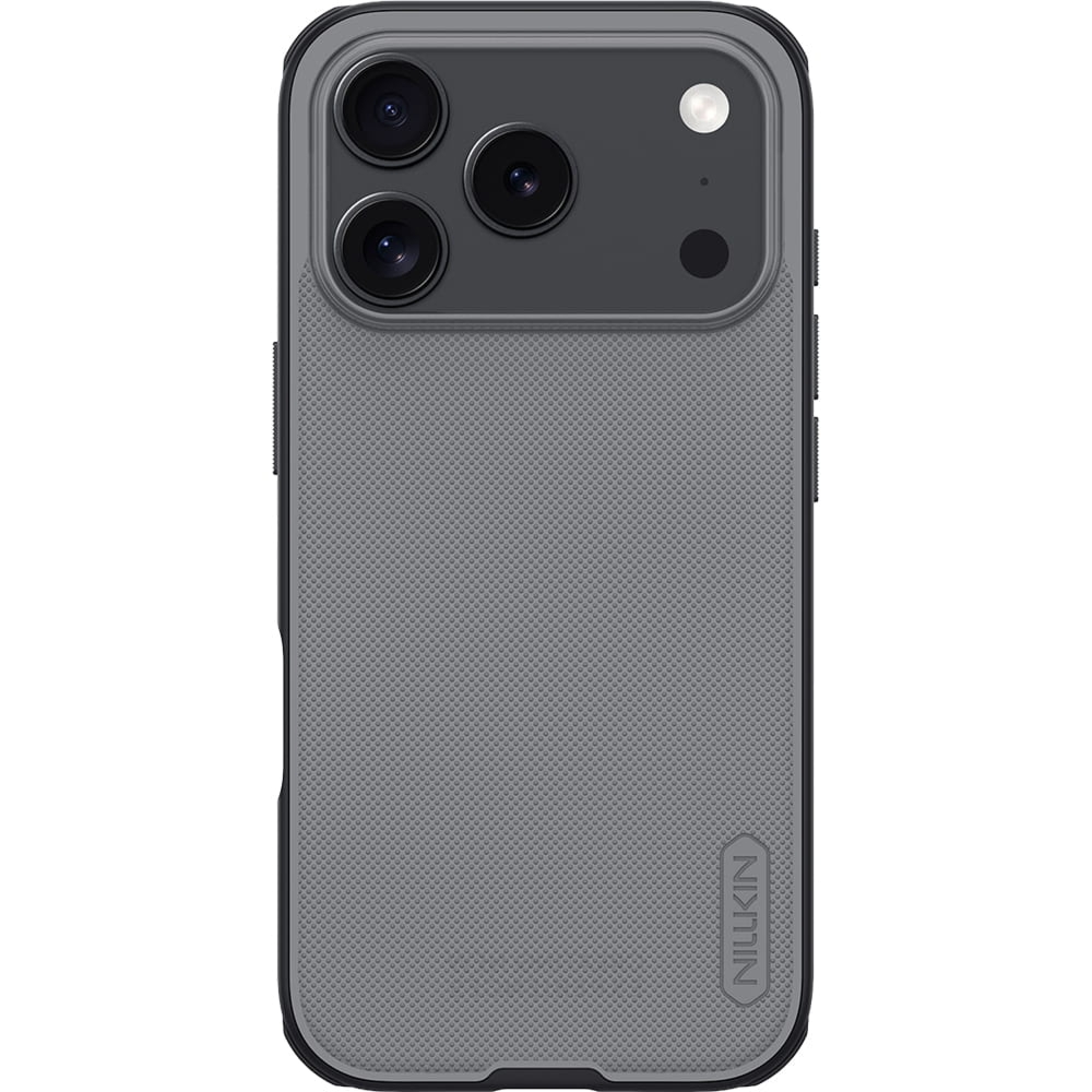 Etui Nillkin Frosted Shield Pro do iPhone 18 Pro / 17 Pro, półprzezroczysto-czarne