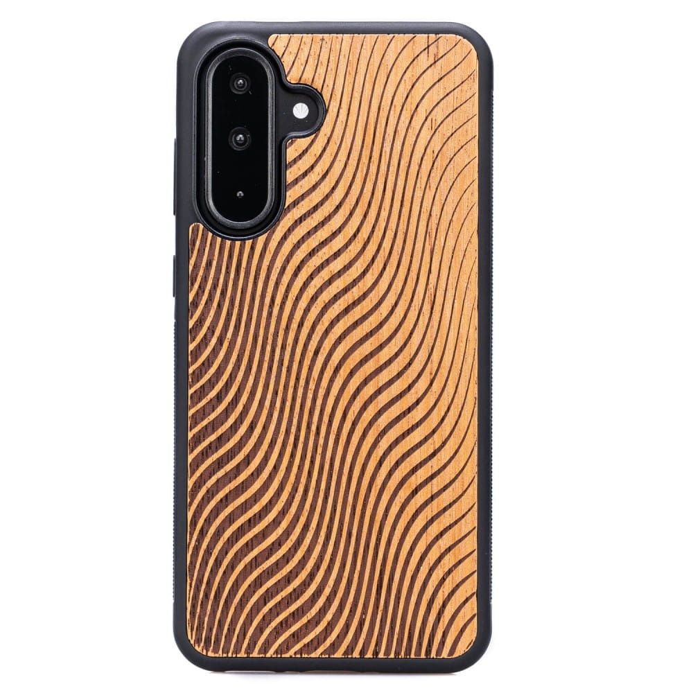 Image of Drewniane etui do Galaxy A36 5G, Bewood Fale Merbau