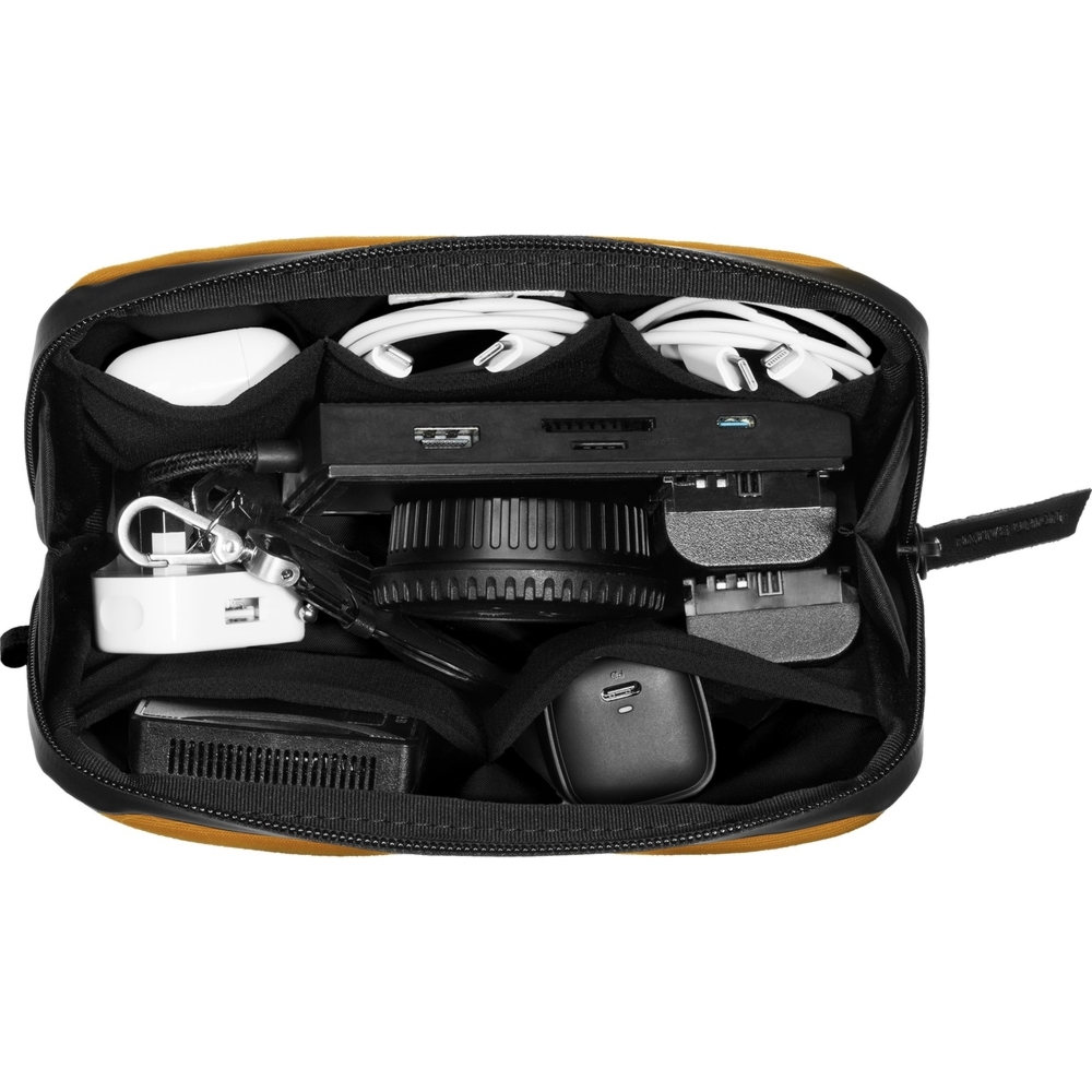 Organizer na akcesoria mobilne / kable, Native Union W.F.A Stow Lite Organizer, żółte