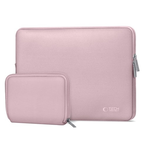 Image of Etui Tech-Protect Neo Slim do laptopów 15" / 16", różowe