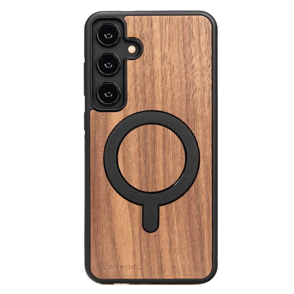 Image of Drewniane etui do Galaxy S25 Plus, Bewood Orzech Amerykański MagSafe